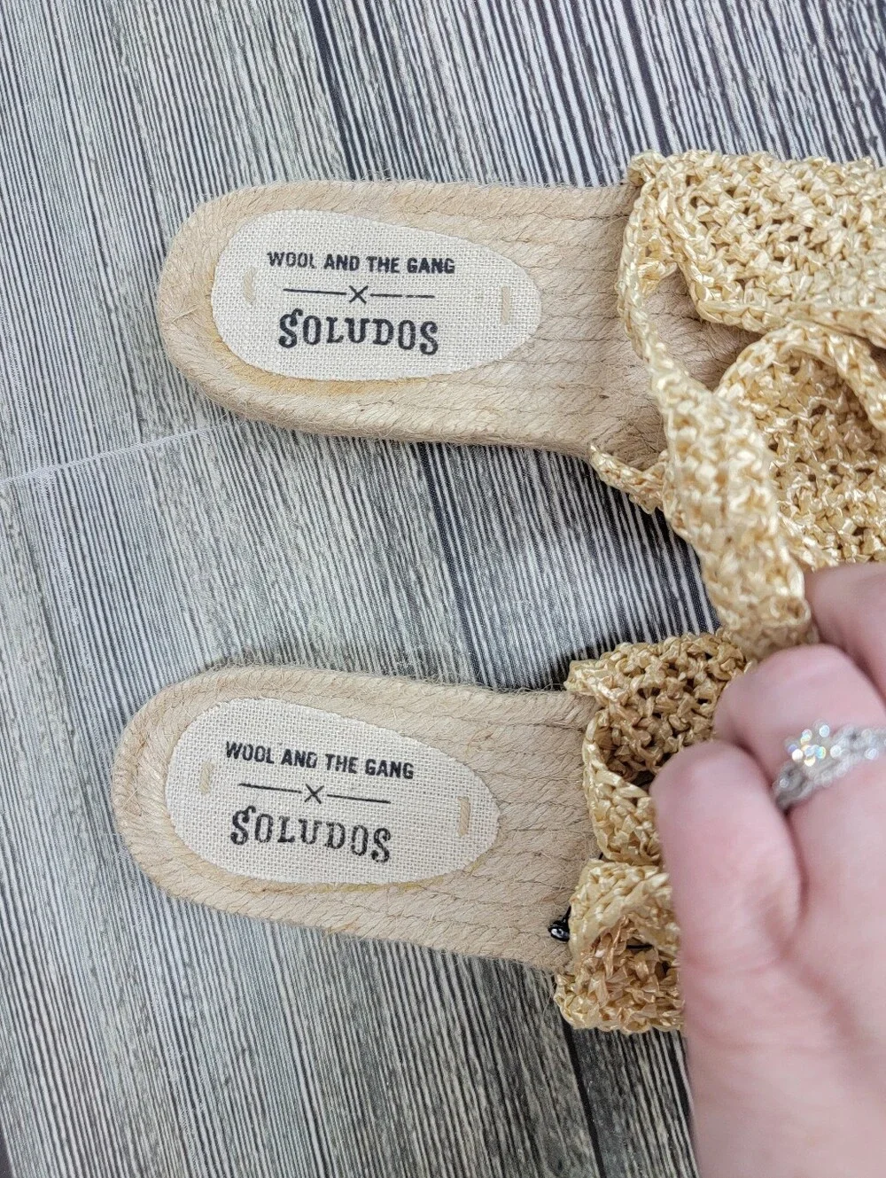 Soludos X Wool And The Gang Tropicana Espadrilles Sandals